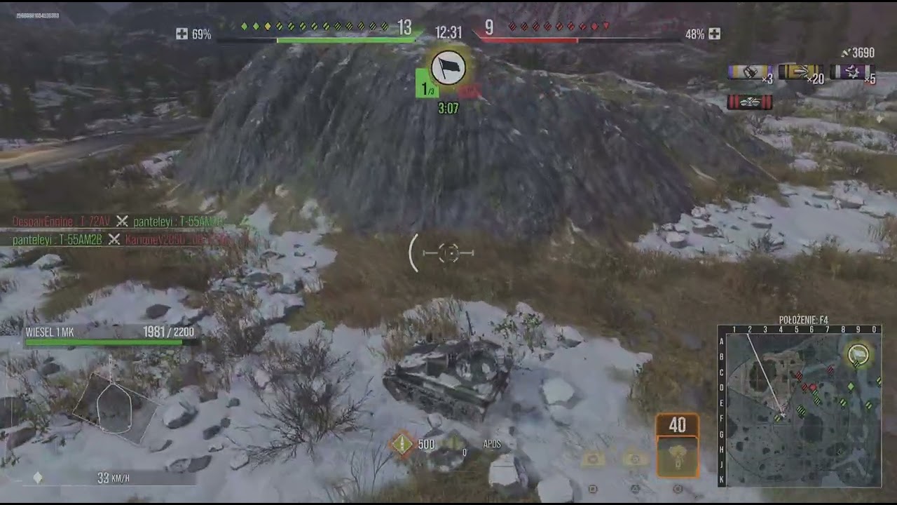 World of Tanks WIESEL 1MK 02 9,4K uszkodzeń