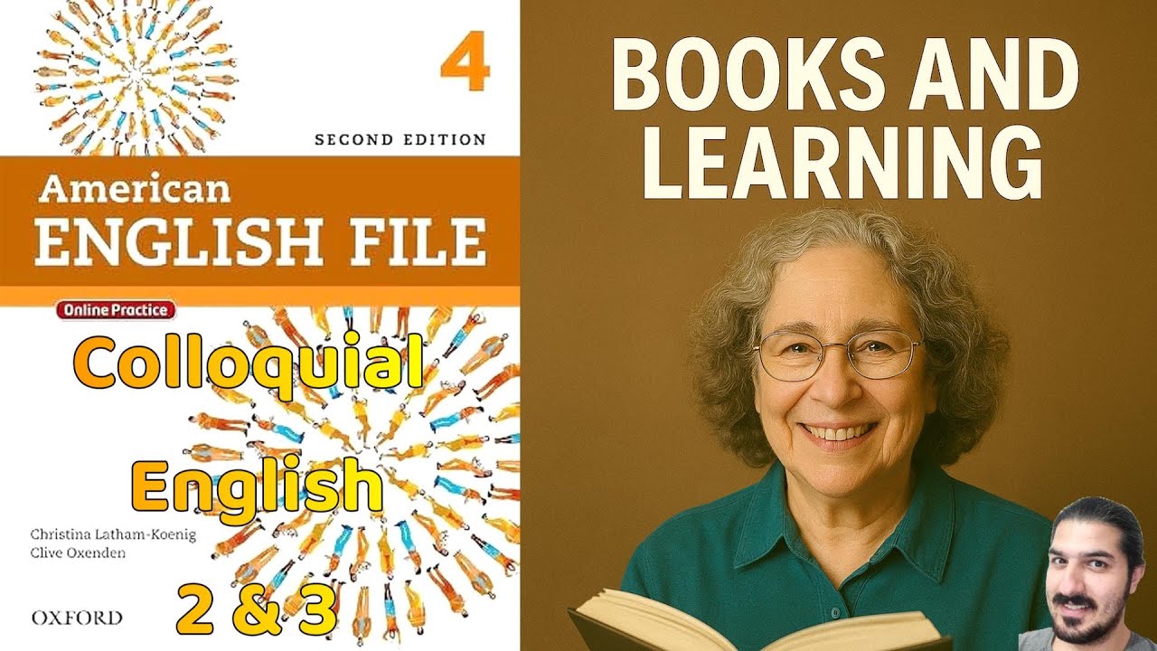 Colloquial English 2 & 3: Talking About Books | AEF 2nd Ed Book 4 | Marion Pomeranc Interview