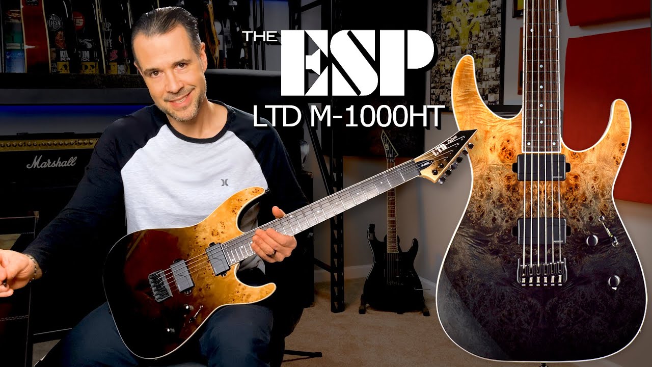 🎸РАСПАКОВКА моего нового ESP LTD M-1000HT