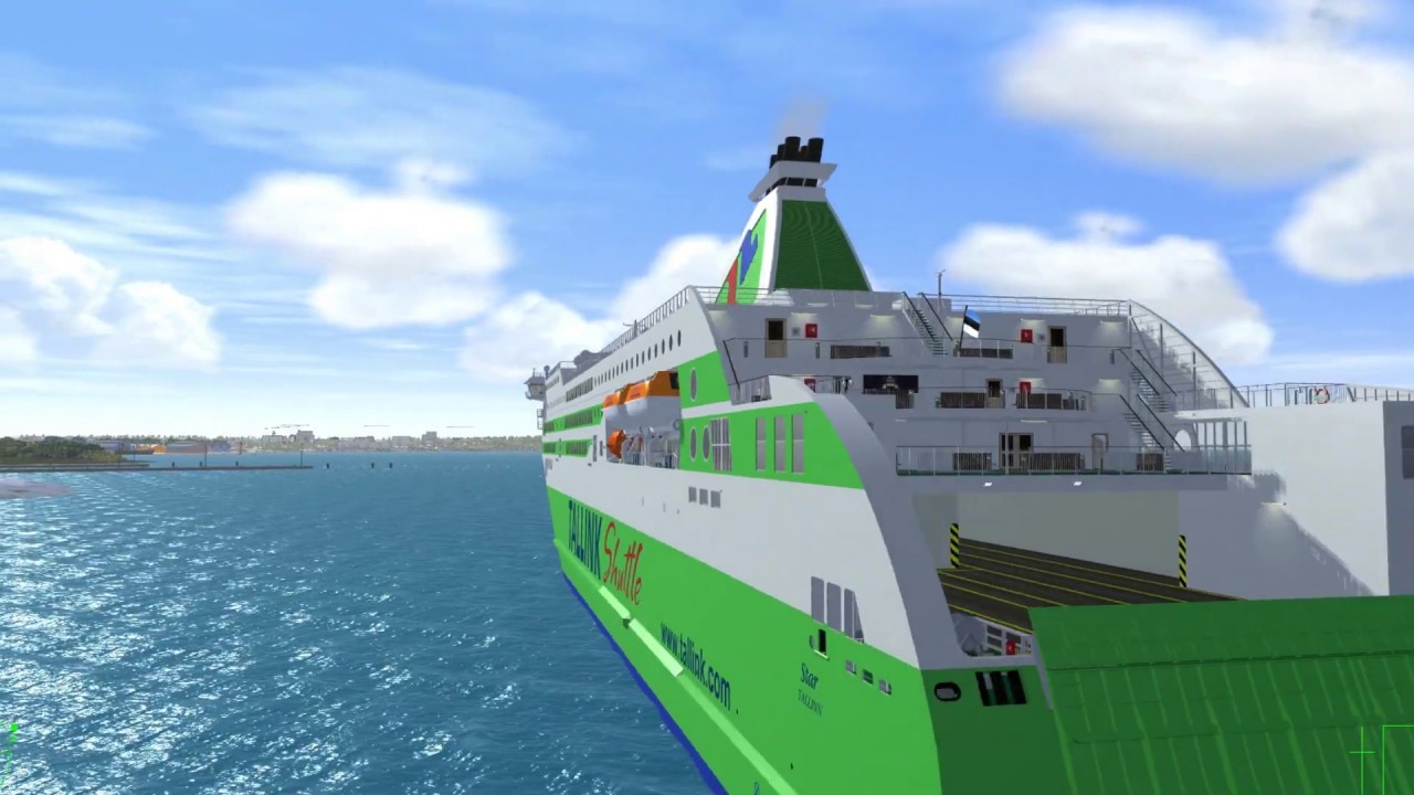 VSF Tallink MS Star Tallinn to Helsinki virtual cruise.