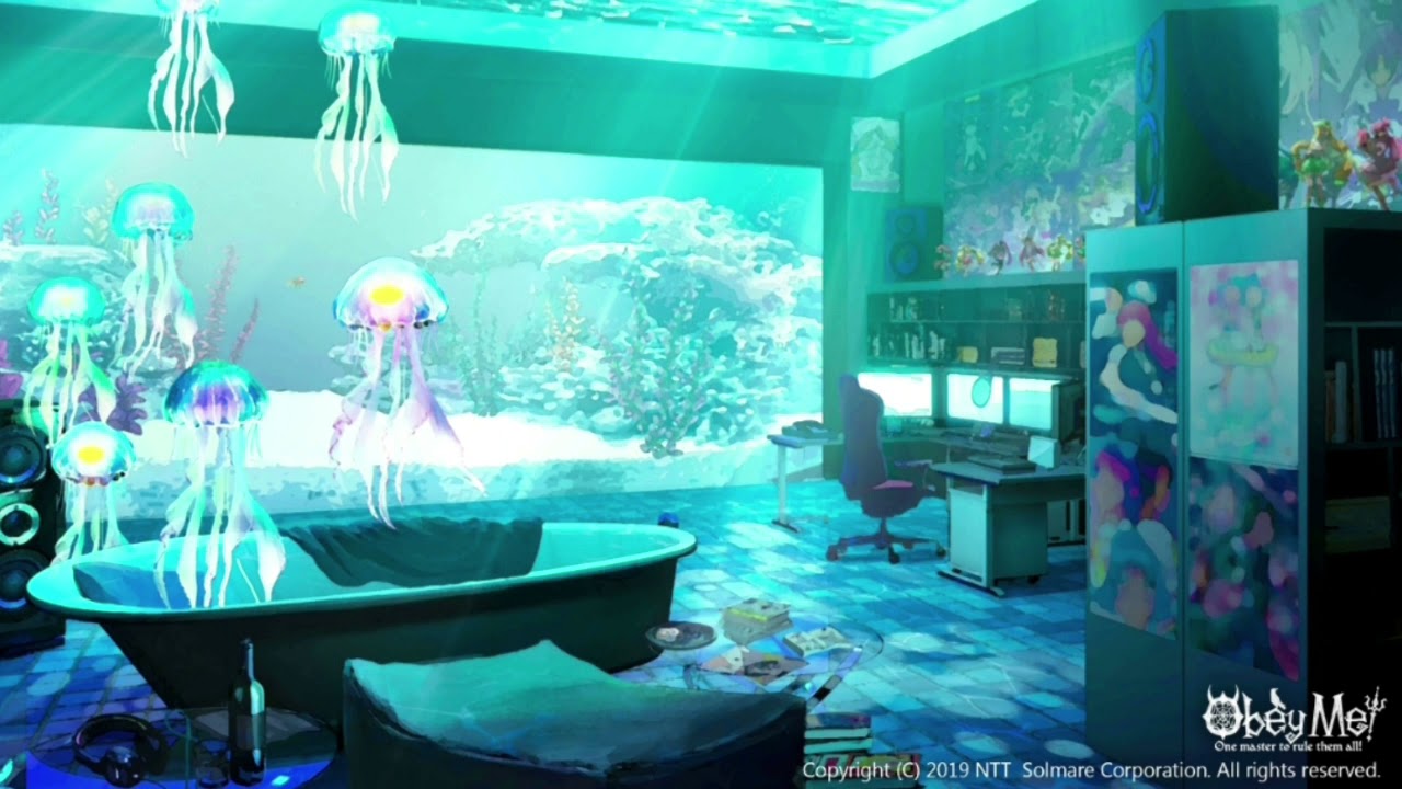 Obey Me Ambience: Leviathan's Room