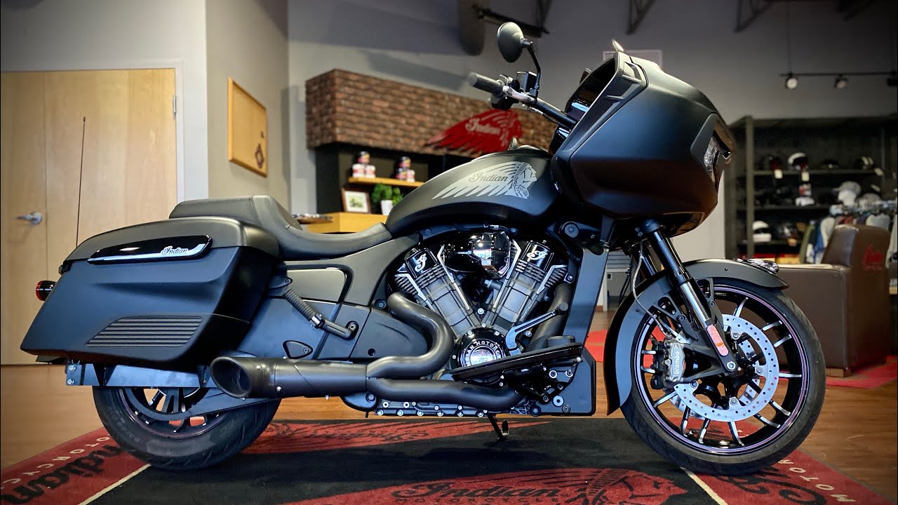 2021 Indian Challenger Dark Horse Thunder Black Smoke Freedom 2 into 1 exhaust system