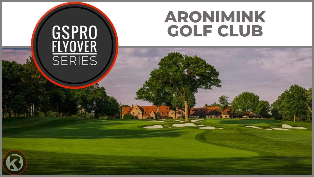 GSPro Course Flyover - Aronimink Golf Club - Designed by scotth67
