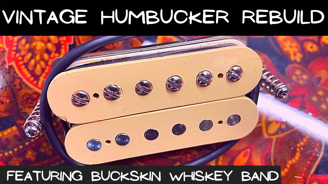 Blues South Vintage Humbucker Rebuild And Rewind.