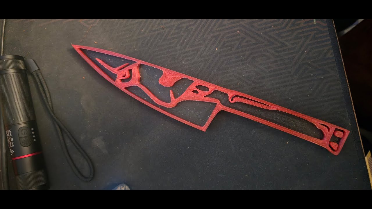 3D PRINTED PENNYWISE DAGGER!!!