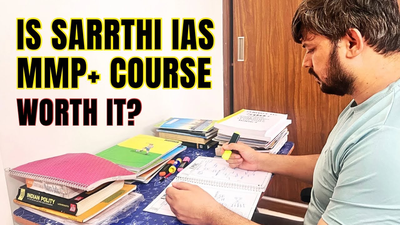 Honest review of Sarrthi IAS MMP+ program !! #upsc #upscaspirants #upscmotvation #upscexam #upsccse