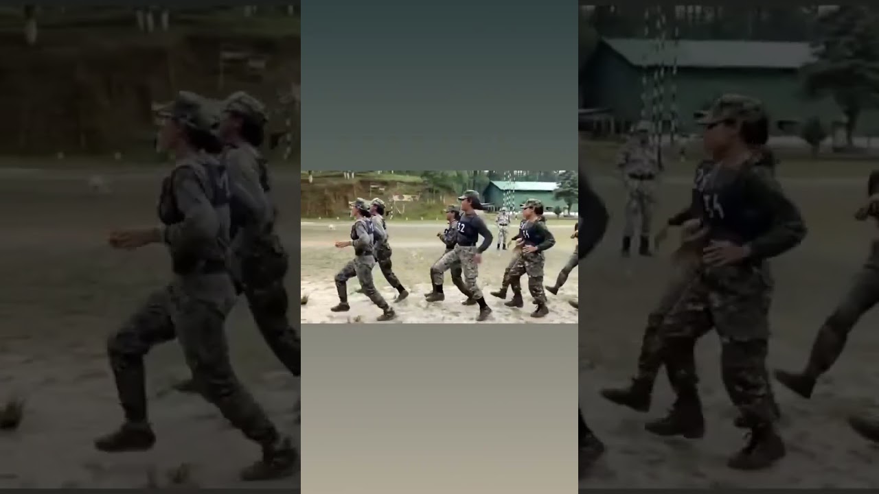 Meghalaya women Police Dance🥰short video###