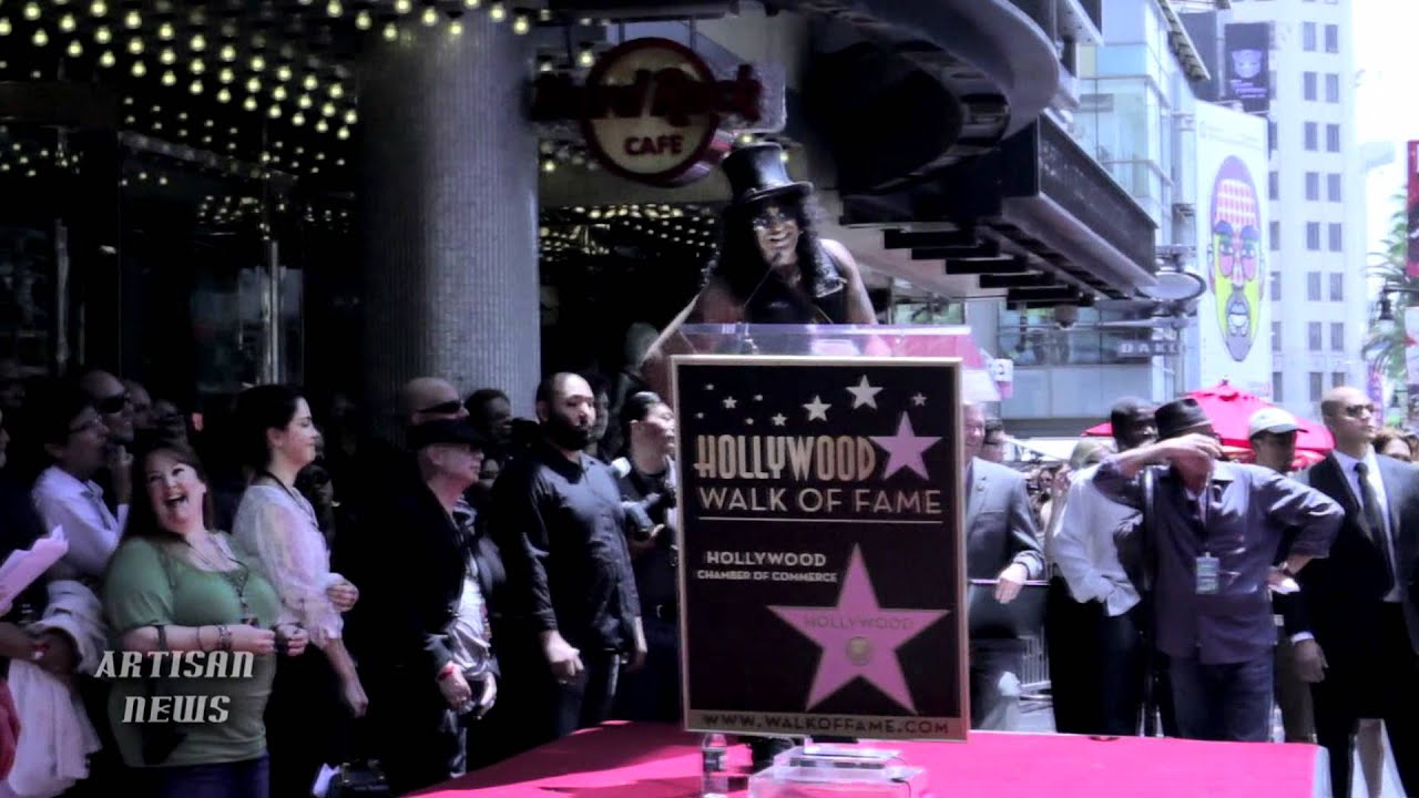 SLASH HOLLYWOOD WALK OF FAME INDUCTION, STARTS TOUR TOMORROW, SHEEN SLAMS AXL