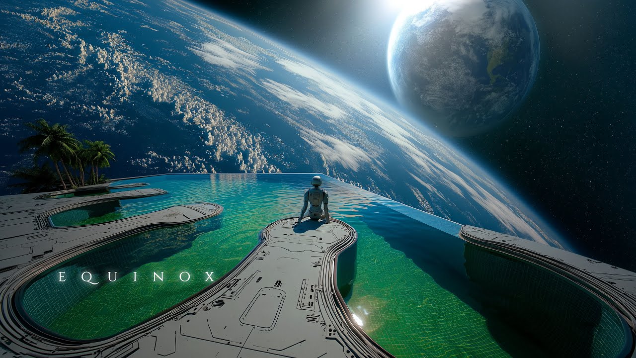 Equinox ⧫ Serene Space Ambient Soundscape ⧫ Soothing SciFi Music For Deep Relaxation