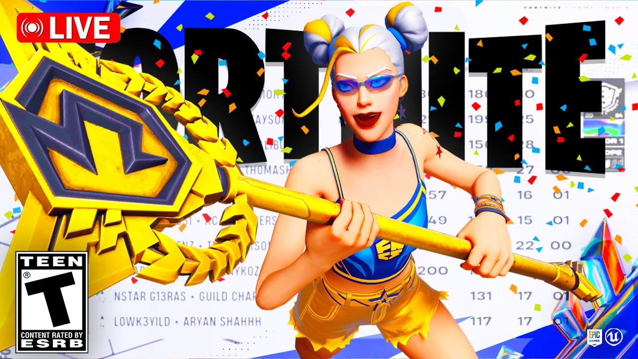 FORTNITE GLOBAL CHAMPIONSHIP 2025!! (France DAY 1)