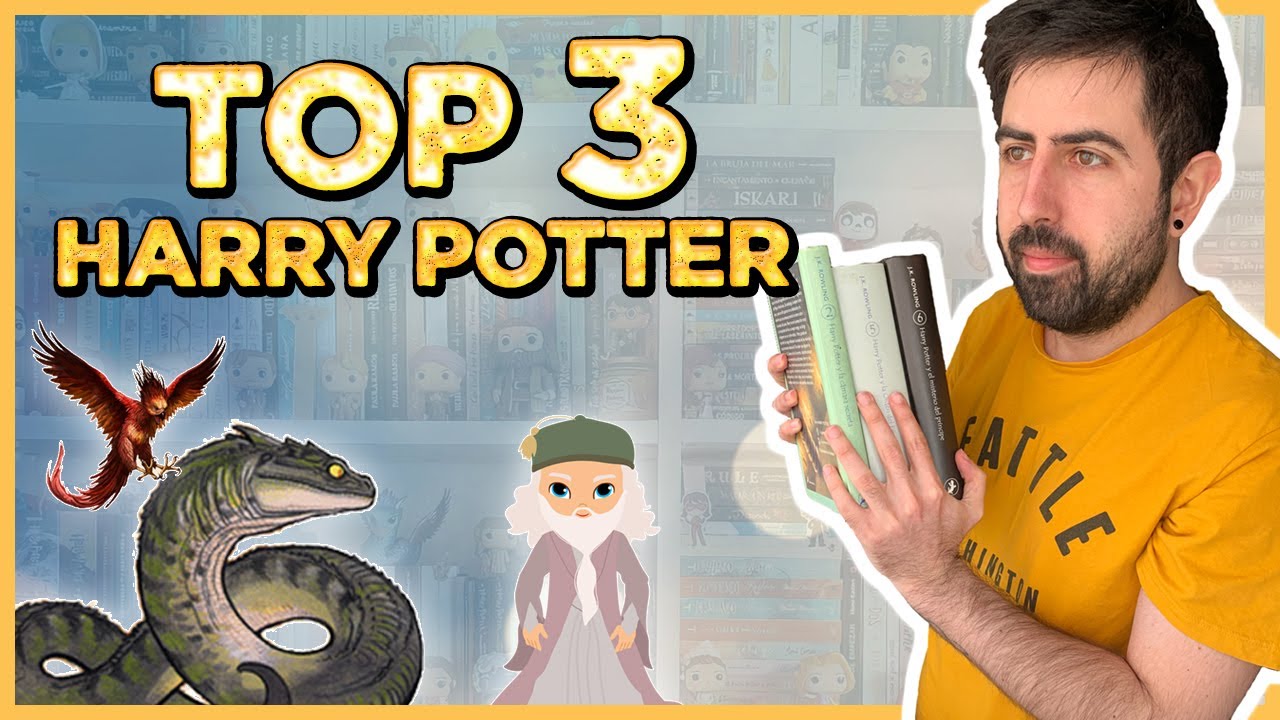 TOP 3 Mis libros favoritos de HARRY POTTER ⚡️📖