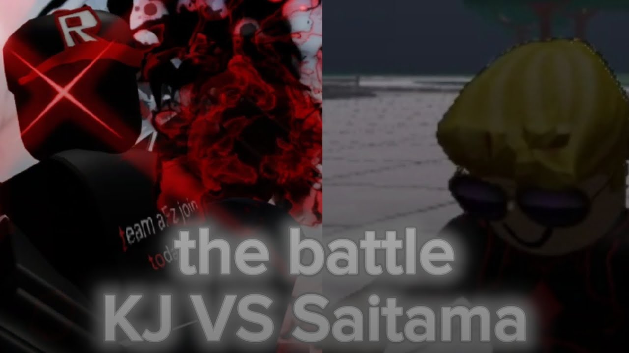The battle | KJ vs Saitama | collab with @Davyan70 