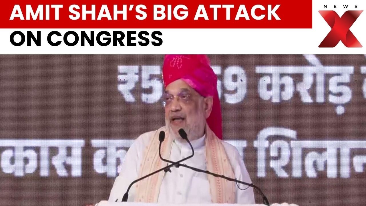 Amit Shah Slams Congress Over Vande Mataram Row, Alleges Appeasement Politics | NewsX