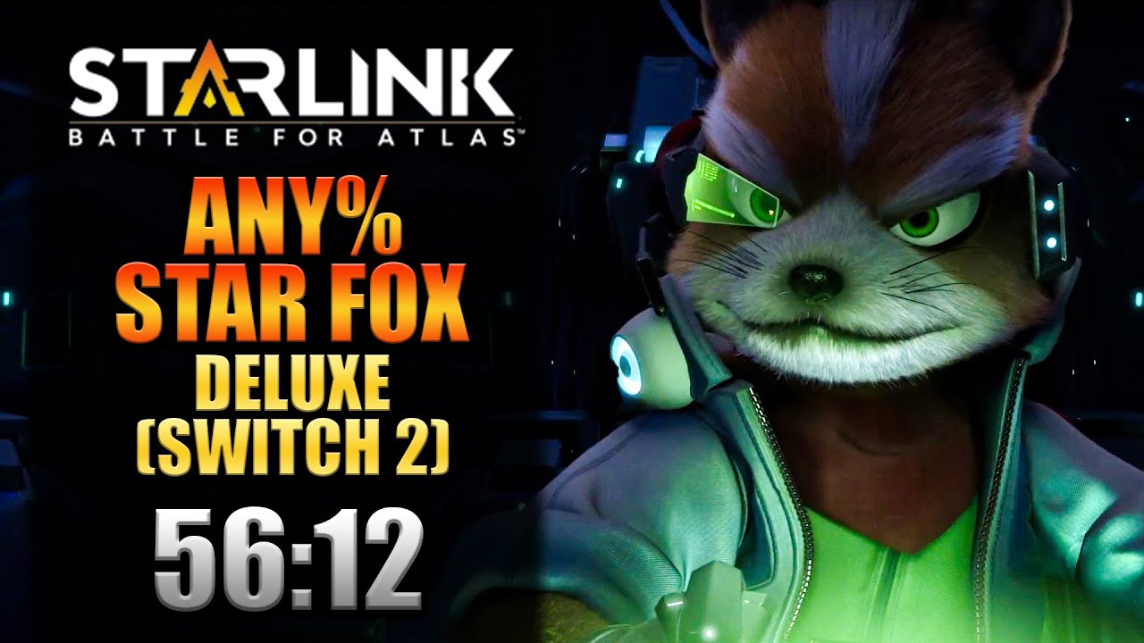 Starlink: Battle For Atlas | Any% (Star Fox)(Deluxe) Speedrun | 56:12 [PB]