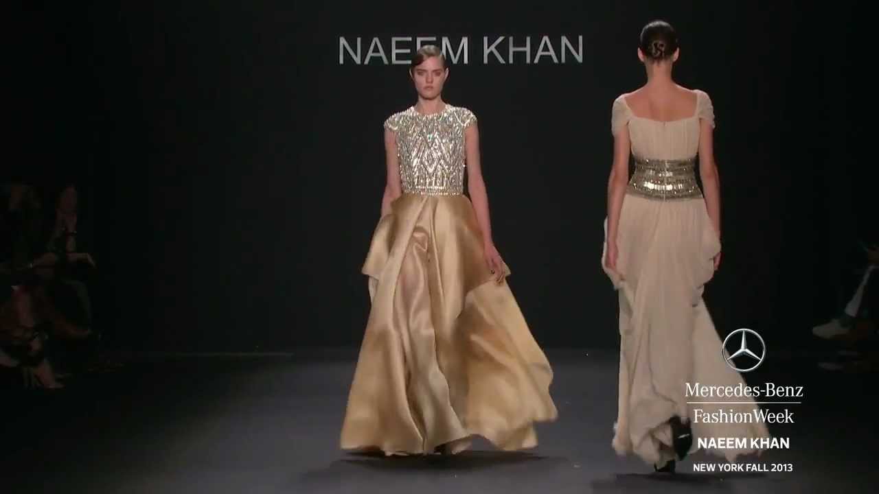 NAEEM KHAN: MERCEDES-BENZ FASHION WEEK FALL 2013 COLLECTIONS