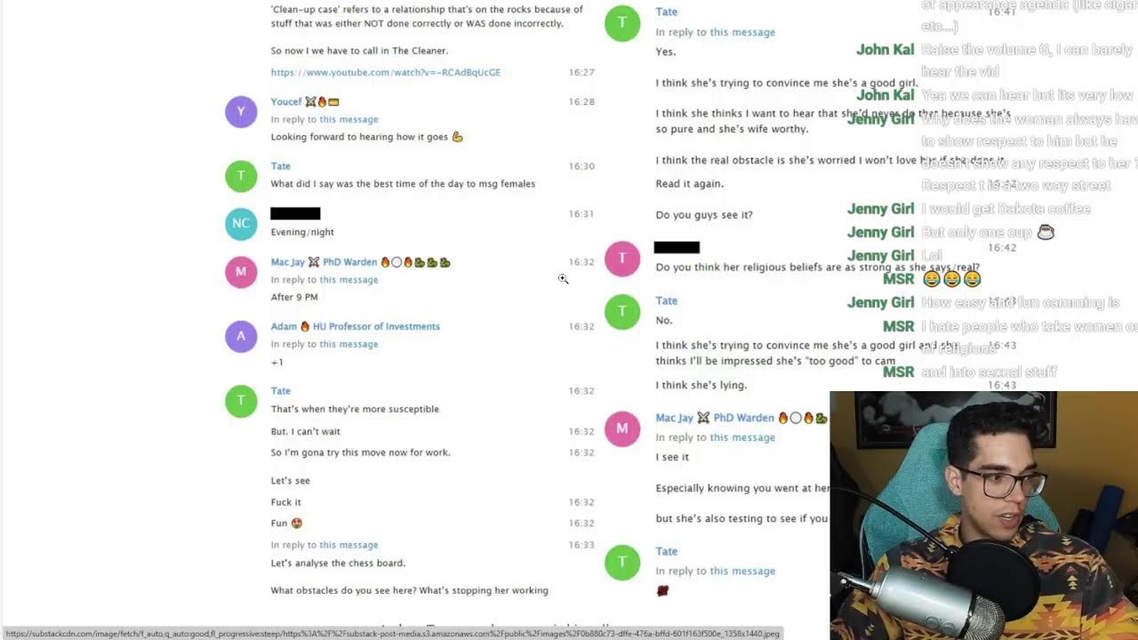 PhD Room Chat Logs