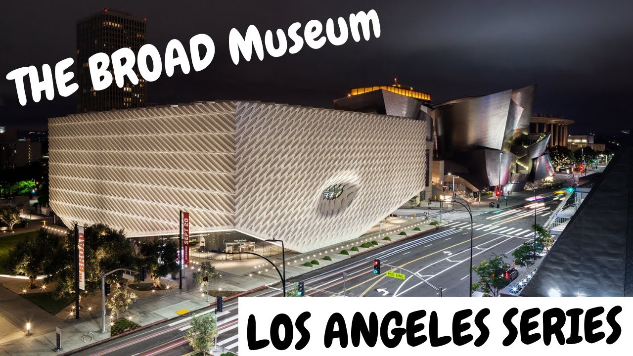 The Broad Museum & Walt Disney Concert Hall (Los Angeles Series-DAY 1, Part 1)_Urdu/Hindi Vlog
