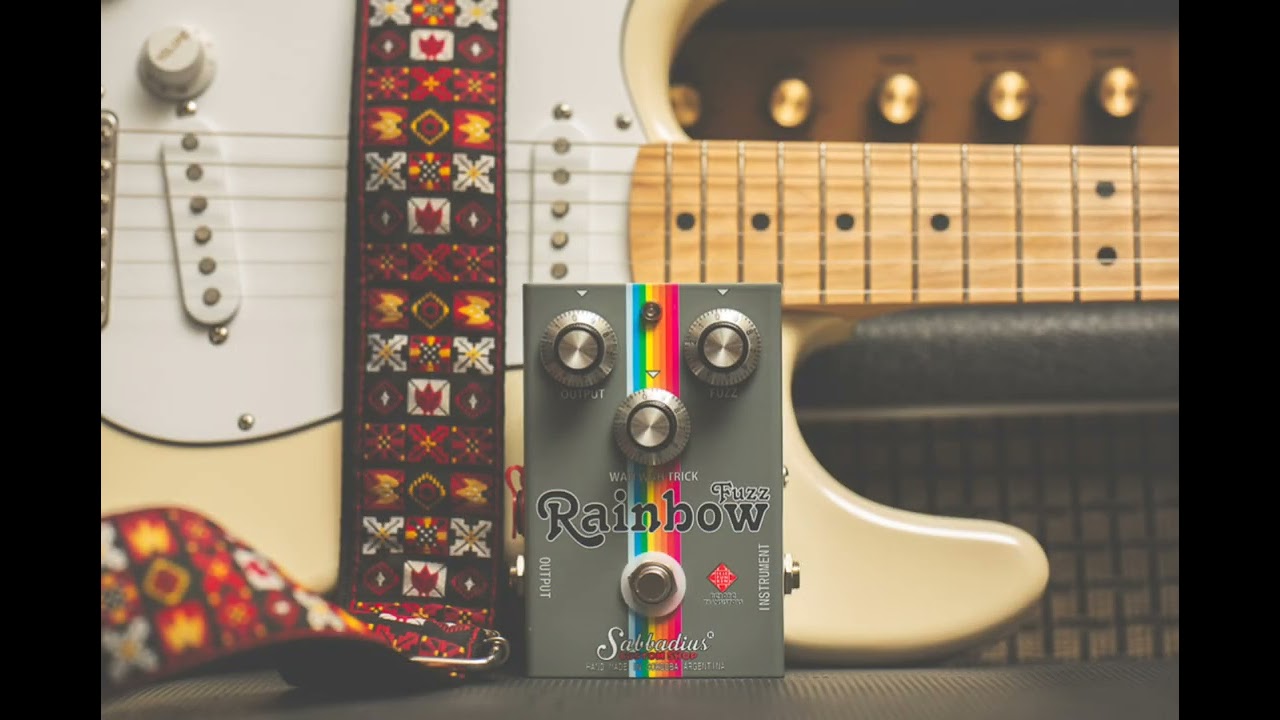 Sabbadius Rainbow Fuzz BC108C TFK Silicon transistors