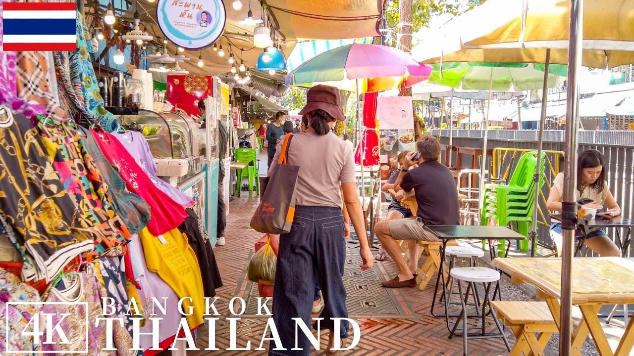 New Year Eve 2024 Khao San Road Walking Tour in Thailand | 4K