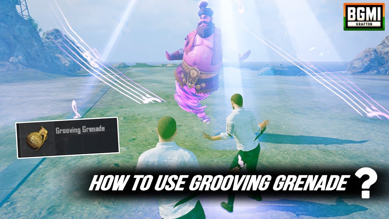 🔴 GROOVING GRENADE - HOW TO USE GROOVING / GOLDEN GRENADE IN BGMI 3.1 UPDATE // SKYHIGH MODE TIPS