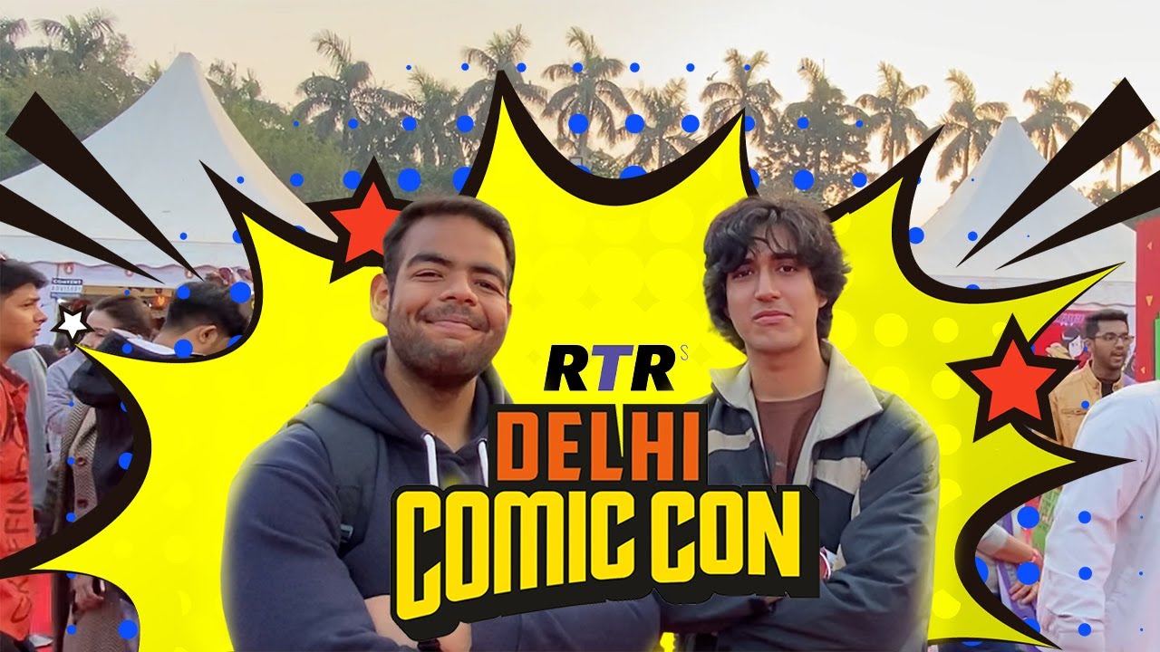 Inside The BIGGEST Comic Convention in Delhi!