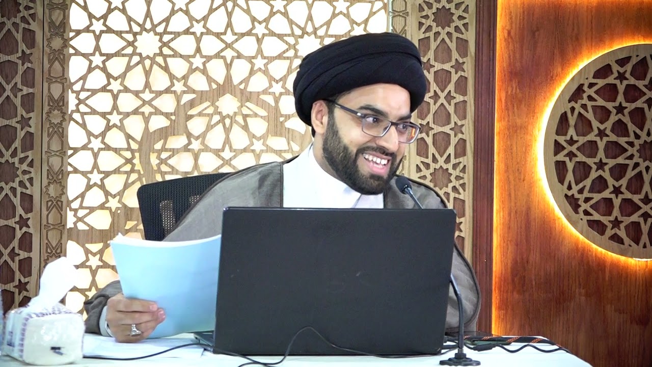 جلسة الليلة الخامسة محاضرة الليلة السابعة بعنوان * قاعدة اللطف برهان شمولية الشريعة*