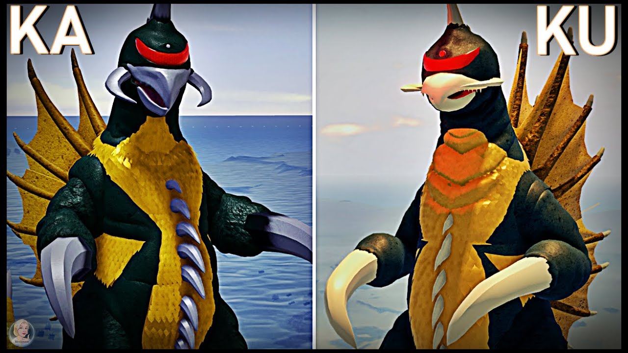 Showa Gigan Kaiju Arisen 5.0 vs Kaiju Universe Comparison