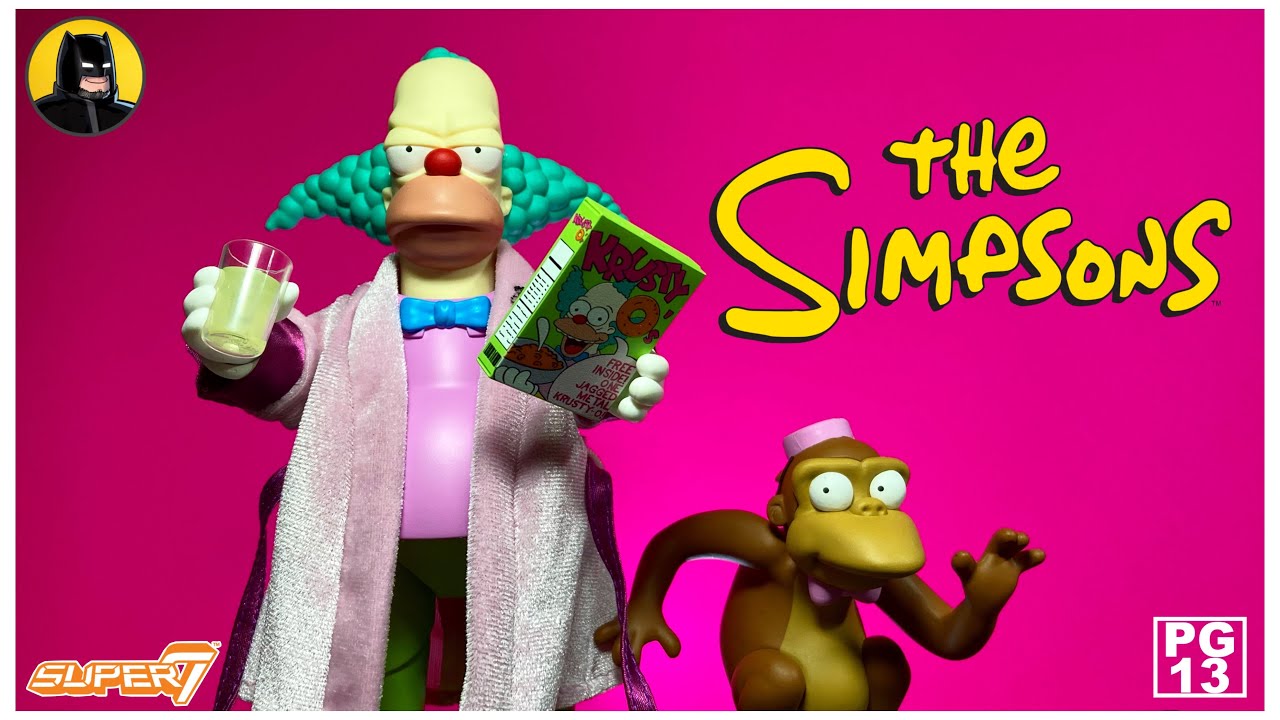 SUPER 7 | KRUSTY THE CLOWN | The Simpsons ULTIMATE  | Resena en Espanol