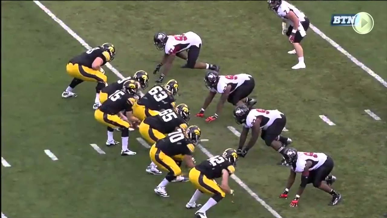 NIU Huskies @ Iowa Highlights (2013)