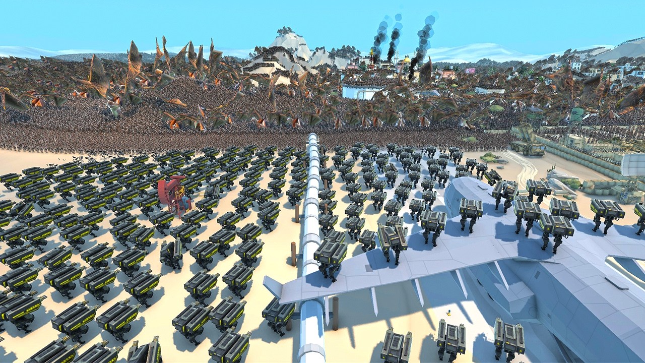 4,200,000 WARHAMMER ZOMBIE DRAGON VS T45 SHOTGUN, WING ZERO & PHALANX!! UEBS 2