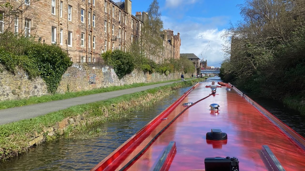 Union Canal Falkirk to Edinburgh April 2024
