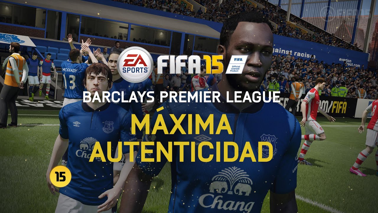 FIFA 15 - Todos los estadios y jugadores de la Barclays Premier League [HD]