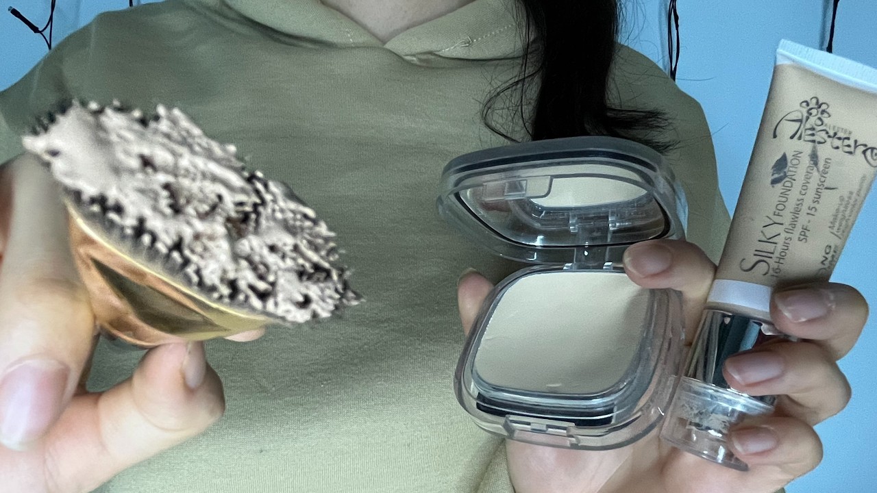 ASMR Makeup directly on camera (no talking)