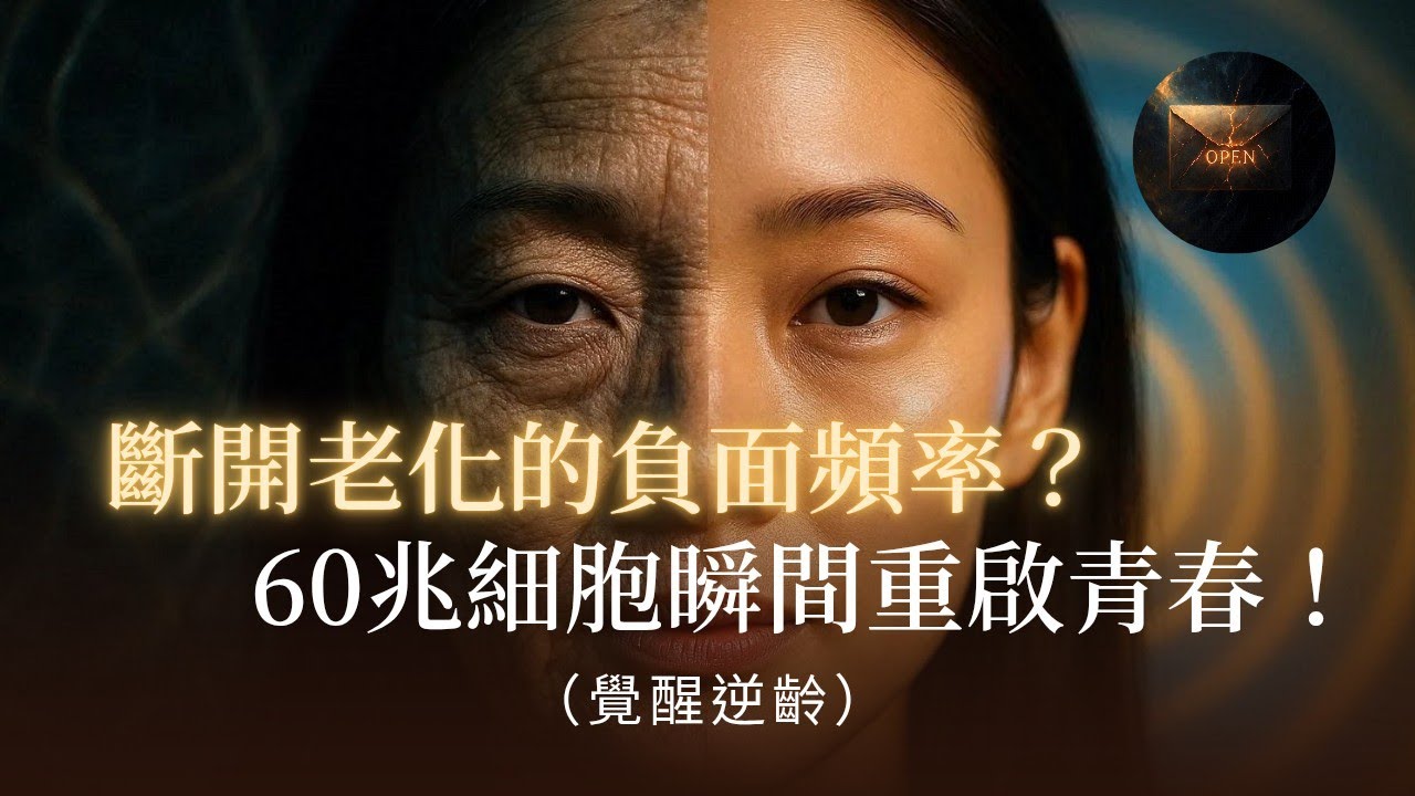 斷開老化的「負面頻率」？宇宙教你調頻至 528Hz 修復代碼，讓 60 兆細胞在量子震盪中重啟青春！逆齡 | 宇宙頻率 | 細胞修復 | 細胞重啟 | 能量調頻 | 高頻人生 | 頻率修復