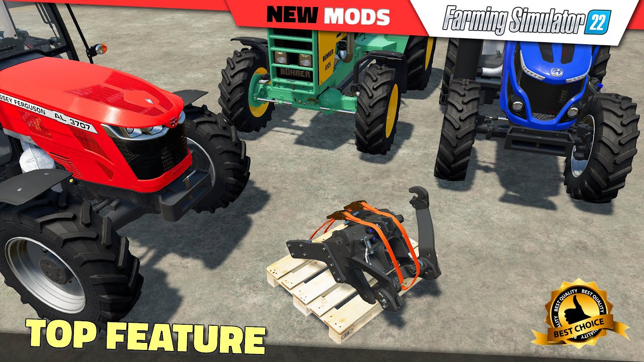 FS22 | MF Front Hydraulic - Farming Simulator 22 Mods Review (2K 60Hz)