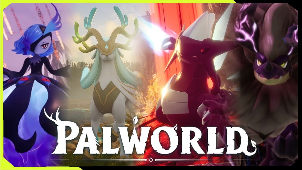 Die 5 Raid Boss Pals in Palworld