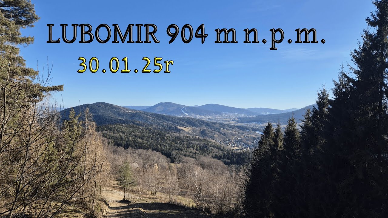 Lubomir 904 m n.p.m. jeden z listy szczytów Korony Gór Polski