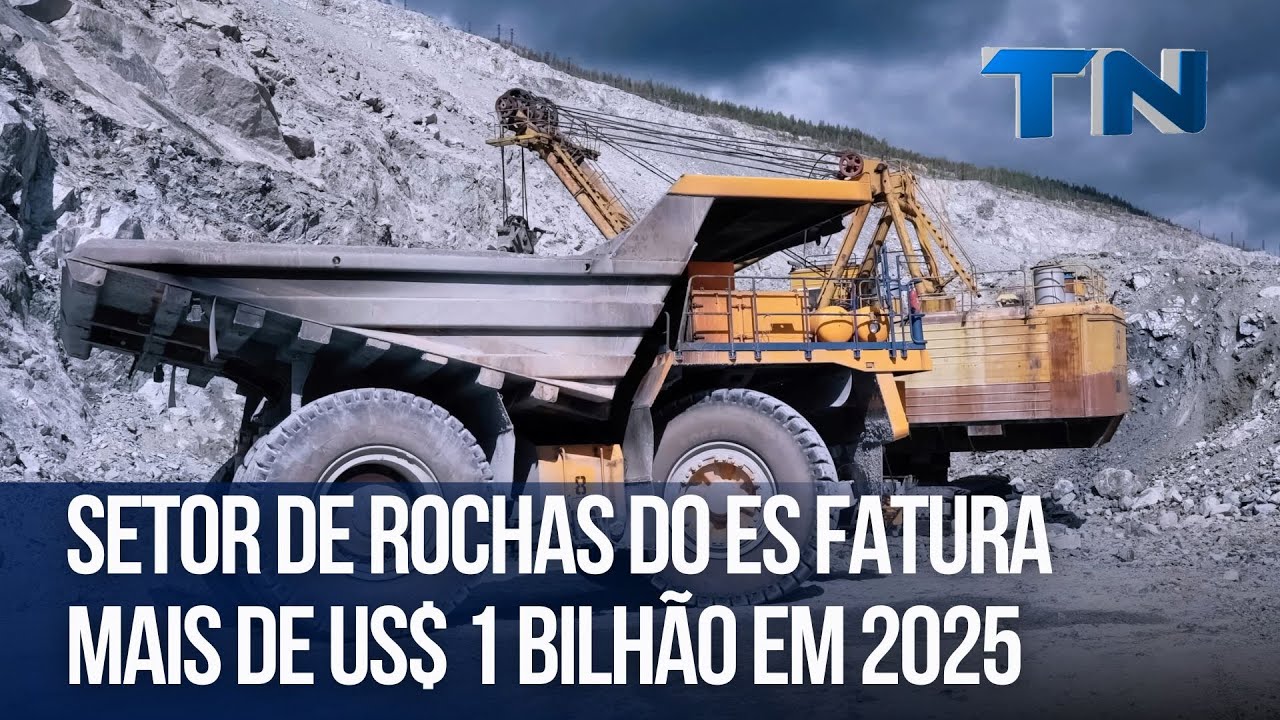 Setor de rochas do ES fatura mais de US$ 1 bilhão em 2025