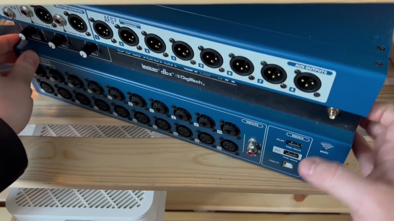 Soundcraft Ui24 - 026 - VENTOLE, DISTURBI E CALORE #soundcraftui24r #ventola