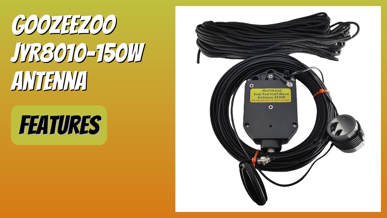 REVIEW (2026): GOOZEEZOO JYR8010-150W Antenna. Features