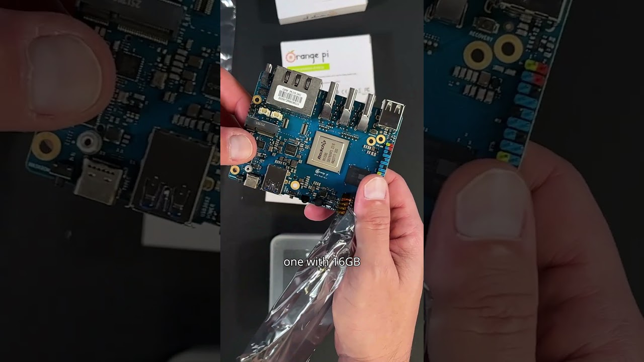Orange Pi 5 Plus Unboxing and first look!
