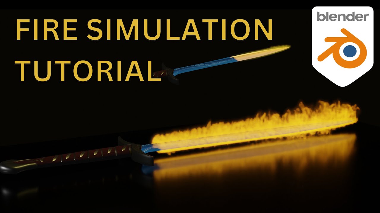 Как создать реалистичный огонь в Blender: урок по распространению пламени