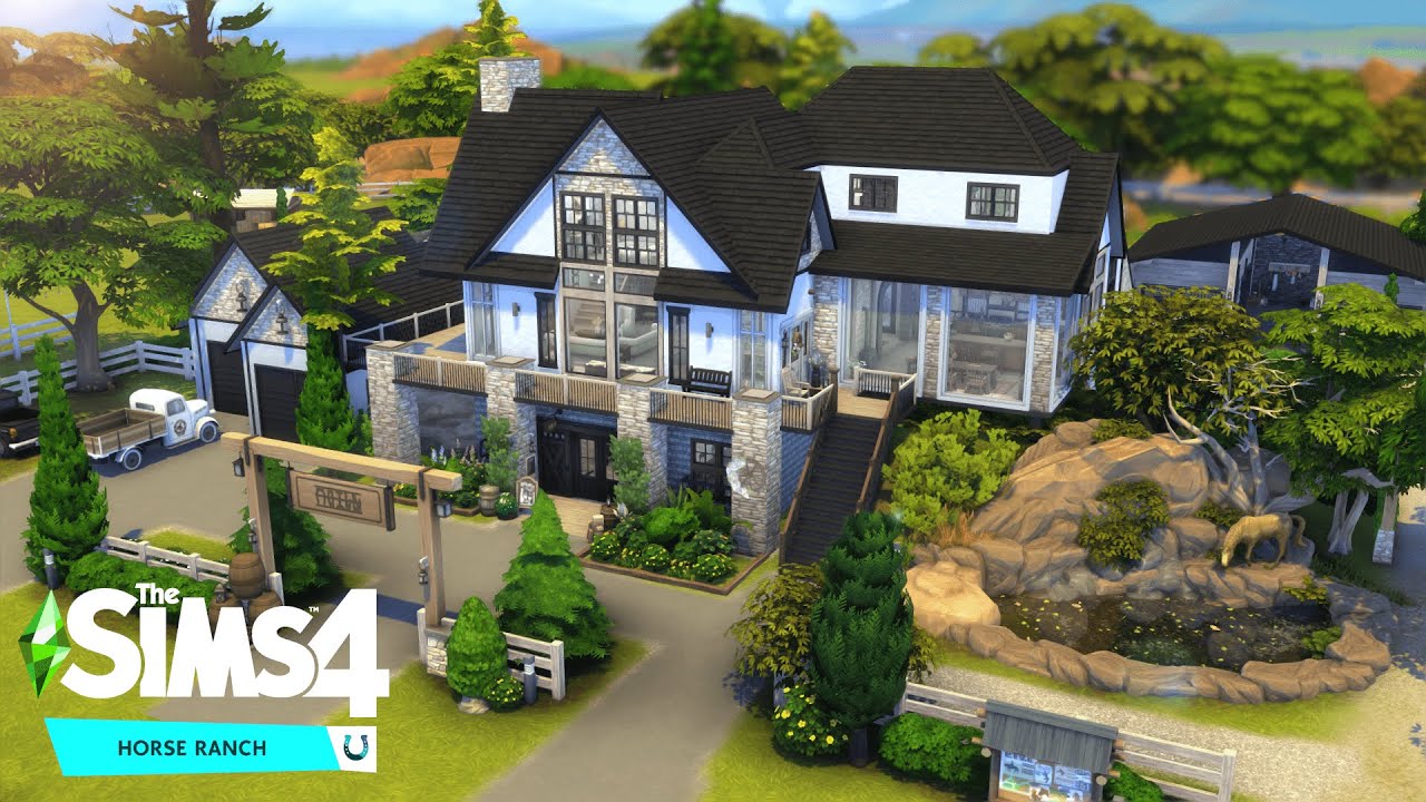 HORSE RANCH | NoCC | Sims 4 Build