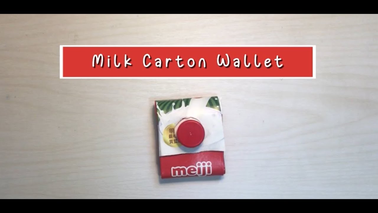 Milk Carton Wallet