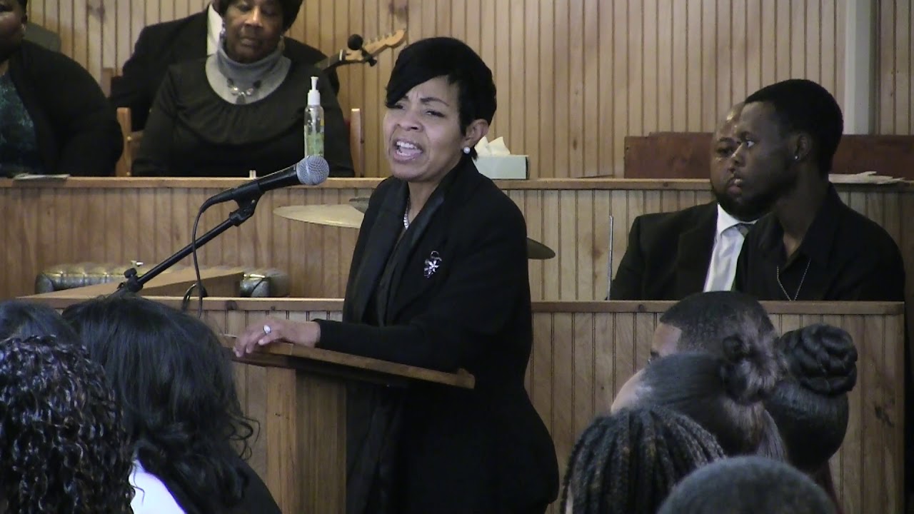 Yvette Samuels Green @ Kimberly Canty Homegoing Service