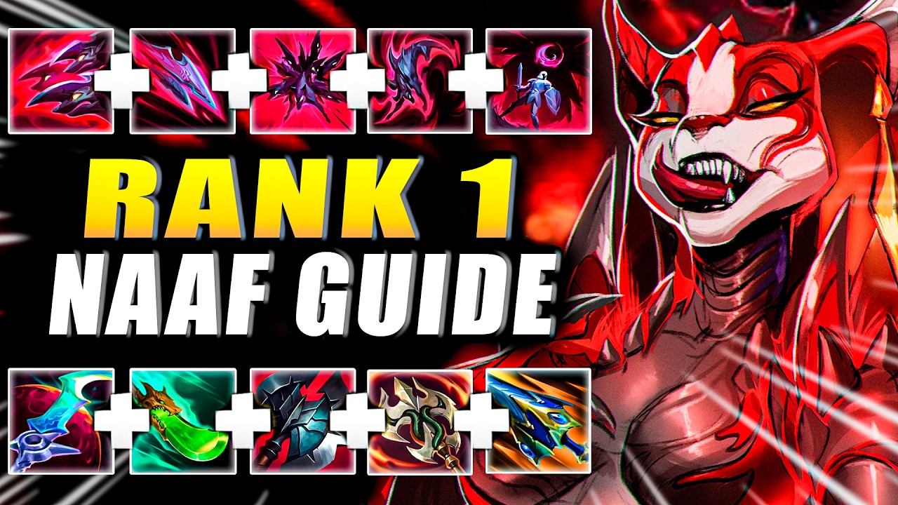 GUIA DEFINITIVA RANK 1 NAAFIRI REWORK ✅ ¡COMBOS, RUNAS, OBJETOS, TIPS Y MUCHO MÁS!