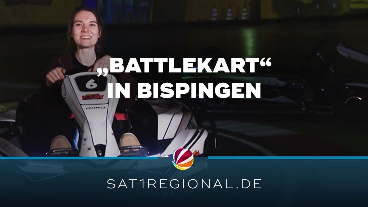 „Battlekart“ in Bispingen: SAT.1 REGIONAL-Reporterin gibt in virtuellen Welten Gas