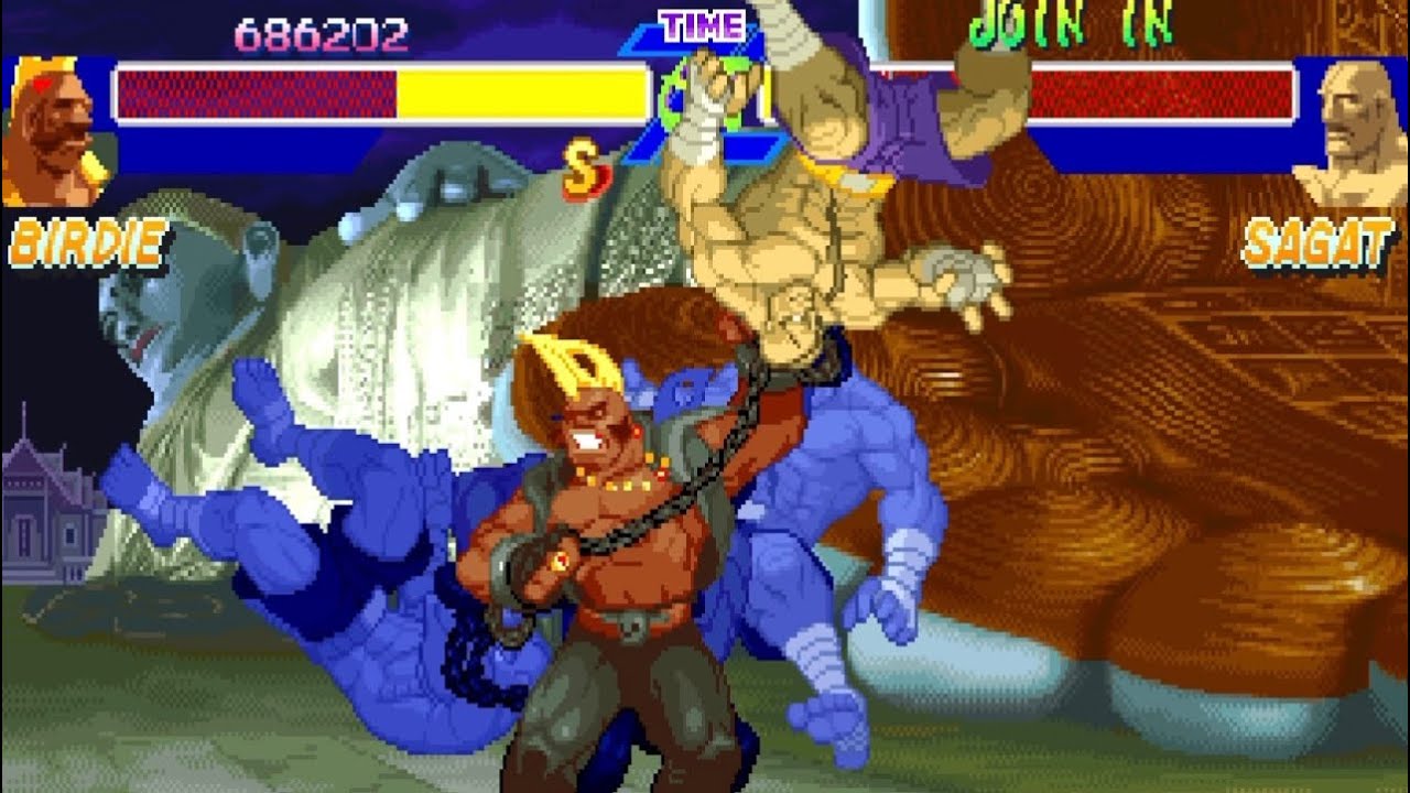 Прохождение игры за Берди | Street Fighter Alpha (Аркада)