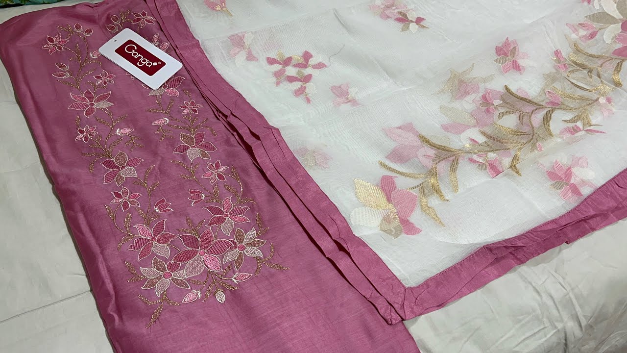 Ganga Suits | Ganga partywear suits ka सबसे बड़ा धमाका । पूरी मार्किट से सबसे कम रेट में #suits