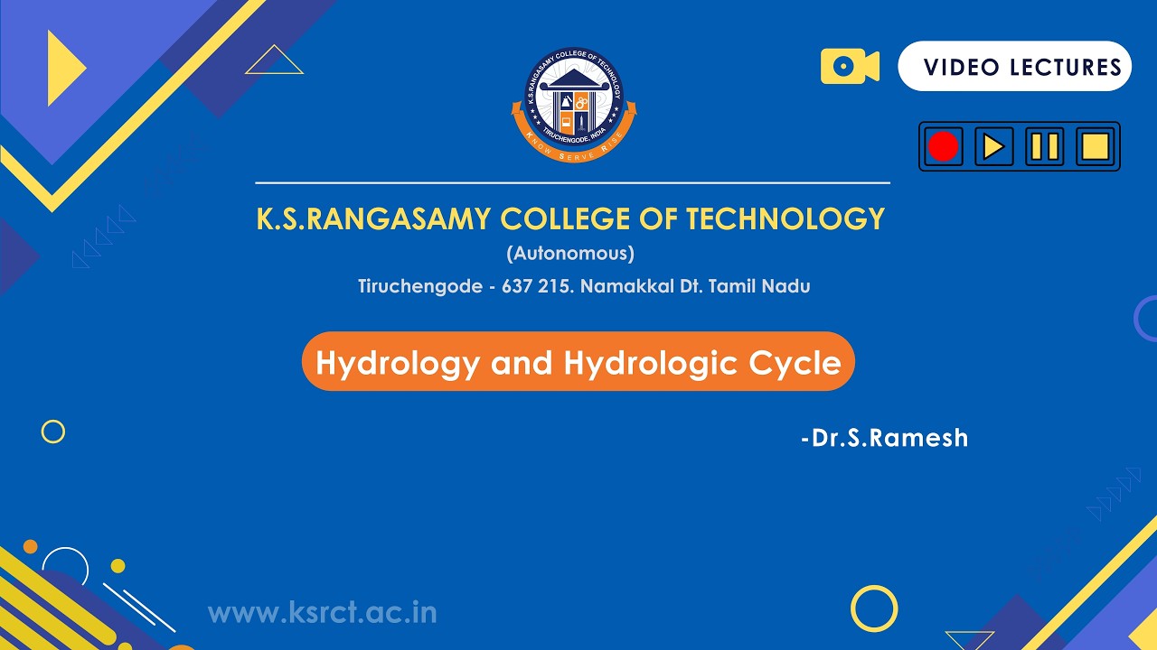 Hydrology and Hydrologic Cycle